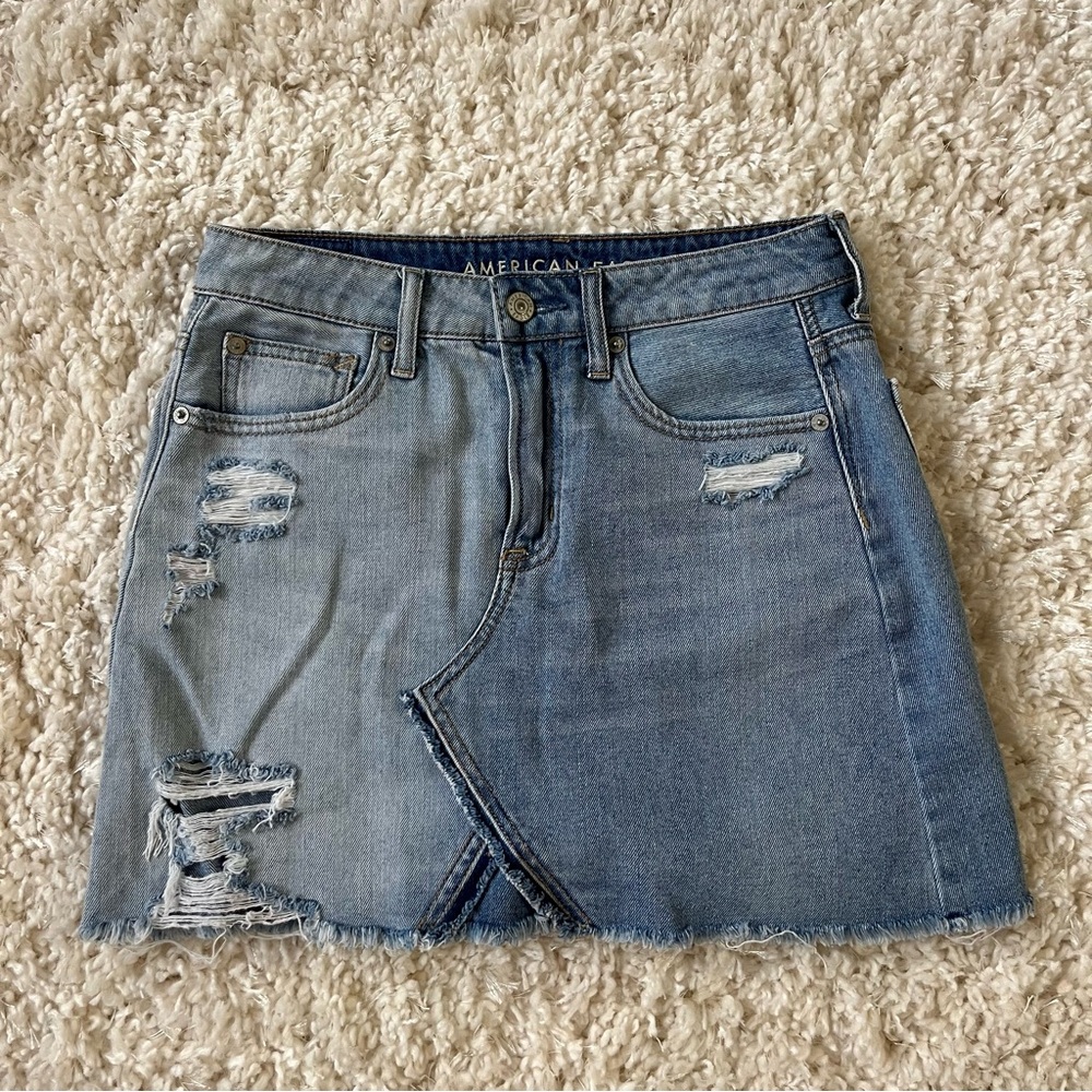 American Eagle jean skirt